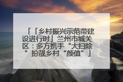 「乡村振兴示范带建设进行时」兰州市城关区：多方携手“大扫除”扮靓乡村“颜值”
