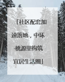 社区配套加速落地，中环·桃源里构筑宜居生活圈