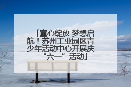 童心绽放 梦想启航！苏州工业园区青少年活动中心开展庆“六一”活动