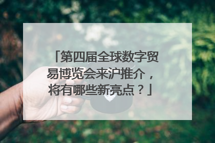 第四届全球数字贸易博览会来沪推介，将有哪些新亮点？