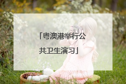 粤澳港举行公共卫生演习