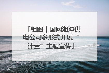 组图｜国网湘潭供电公司多形式开展“计量”主题宣传