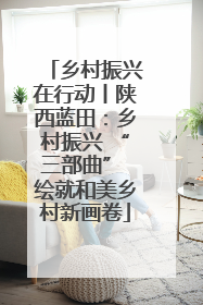 乡村振兴在行动丨陕西蓝田：乡村振兴 “三部曲” 绘就和美乡村新画卷