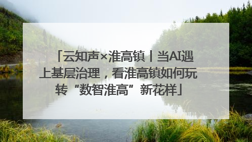 云知声×淮高镇丨当AI遇上基层治理，看淮高镇如何玩转“数智淮高”新花样
