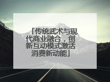 传统武术与现代商业融合，创新互动模式激活消费新动能