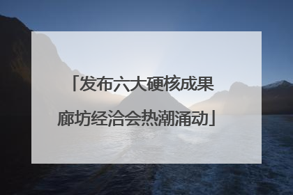 发布六大硬核成果 廊坊经洽会热潮涌动