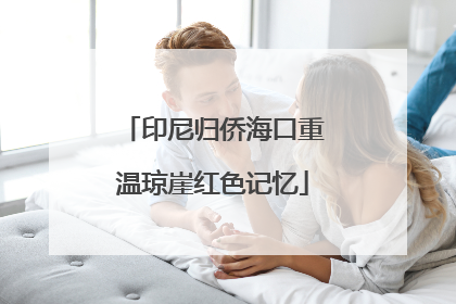 印尼归侨海口重温琼崖红色记忆