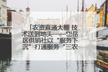 农资直通大棚 技术送到地头——岱岳区供销社以“服务下沉”打通服务“三农”最后一公里