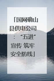 国网确山县供电公司：“五进”宣传 筑牢安全防线