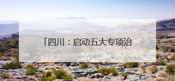四川：启动五大专项治理 护航民营企业发展