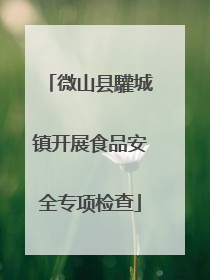 微山县驩城镇开展食品安全专项检查