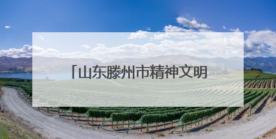 山东滕州市精神文明建设大会暨“为善兴滕 感动善城”典型事迹发布活动举行