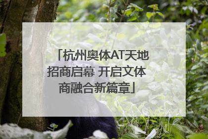 杭州奥体AT天地招商启幕 开启文体商融合新篇章
