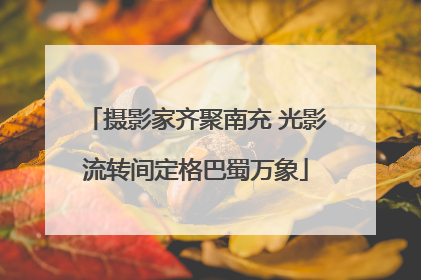 摄影家齐聚南充 光影流转间定格巴蜀万象