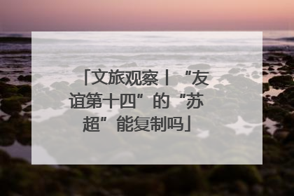 文旅观察丨“友谊第十四”的“苏超”能复制吗