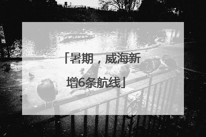 暑期，威海新增6条航线