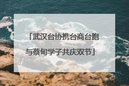 武汉台协携台商台胞与蔡甸学子共庆双节