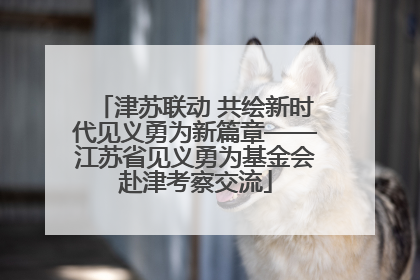 津苏联动 共绘新时代见义勇为新篇章——江苏省见义勇为基金会赴津考察交流