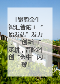 聚势金牛 智汇普陀〡“始发站”发力、“创新田”深耕，普陀科创“金牛”闪耀