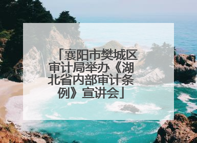 襄阳市樊城区审计局举办《湖北省内部审计条例》宣讲会
