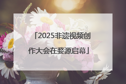 2025非遗视频创作大会在婺源启幕